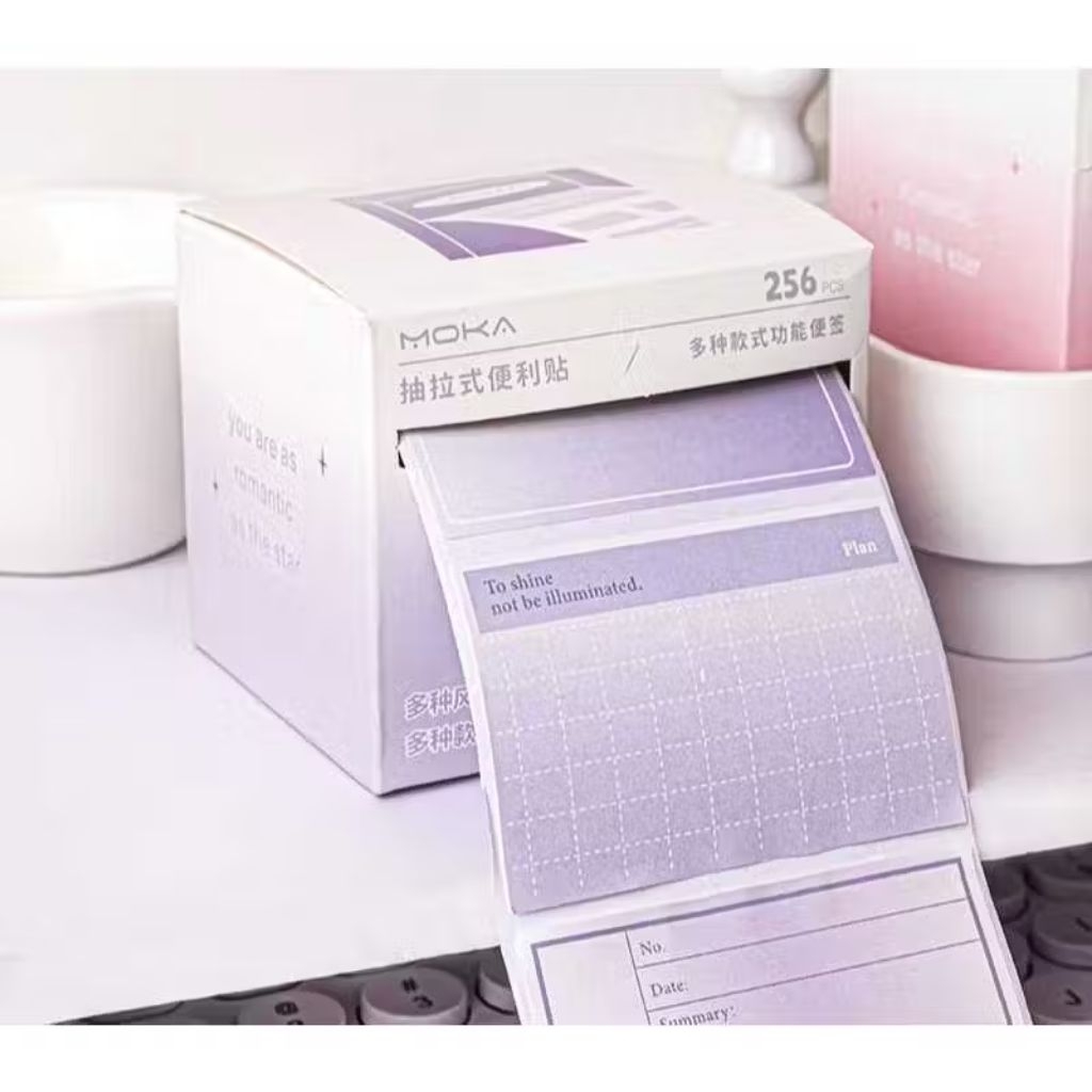 

STICKY NOTES UNGU LILAC HEART BEAT