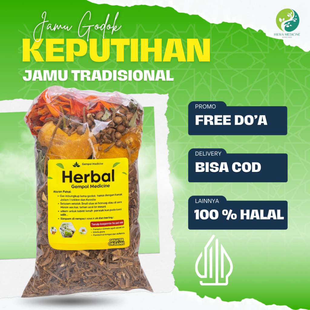 

JAMU HERBAL KEPUTIHAN / JAMU TRADISIONAL MENGHILANGKAN KEPUTIHAN MISS V