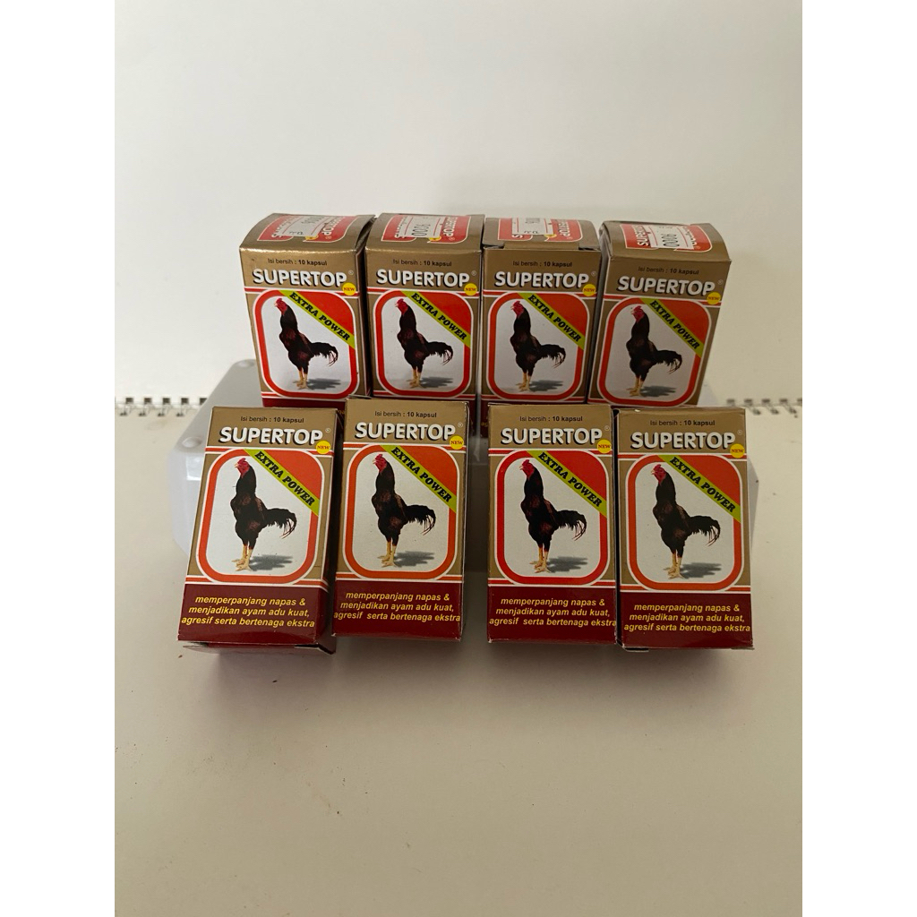 Super Top - 10 kapsul - Vitamin Ayam Aduan