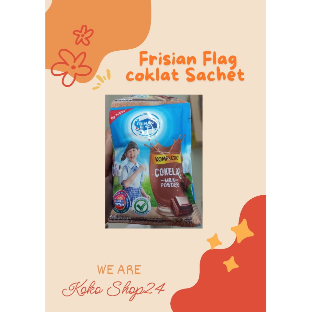 

Susu Frisian Flag Bubuk Coklat Sachet 35g Minuman Cokelat Energi Praktis - Susu Frisian Flag Coklat - Frisian Flag Minuman Coklat - Frisian Flag Coklat Murah.
