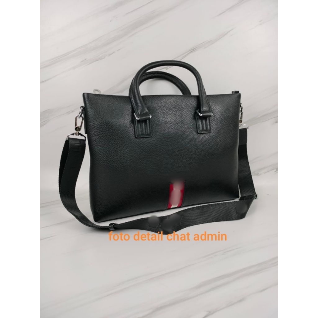 TAS LAPTOP KULIT BRANDED B 1280 TAS KANTOR IMPORT VIP