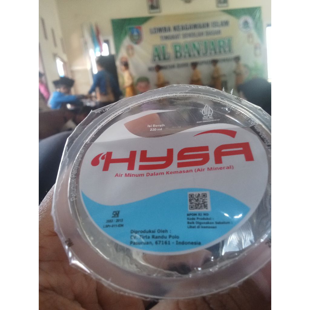 

Air mineral hysa