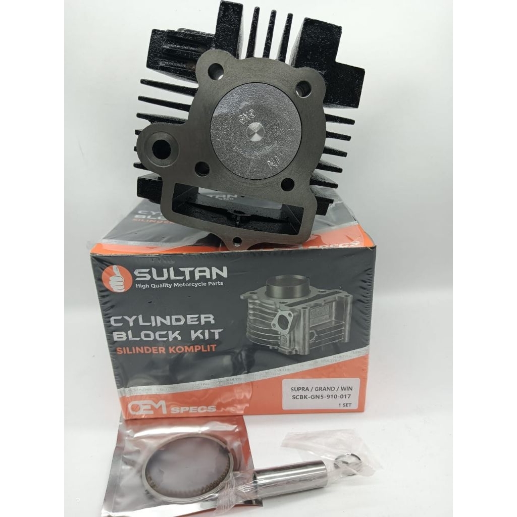 CYLINDER BLOK KOMPLIT SUPRA - GRAND - WIN MEREK SULTAN