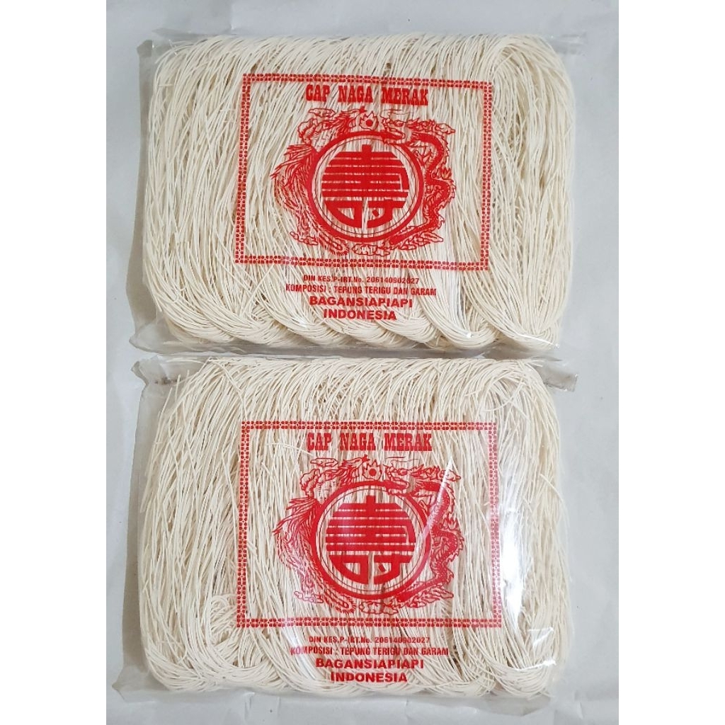 

Miesua cocok dimasak mie laksa, mie soup, mie kari, mie chili oil