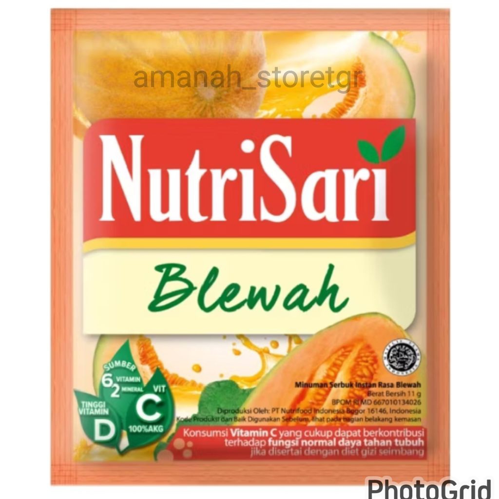 

Nutrisari Blewah 1 renceng / 10 sachet murah