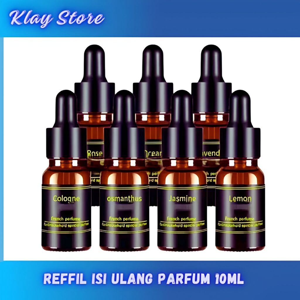 Reffil isi Ulang Parfum Wangi Tahan Lama Interior Car Freshenner Aromatherapy reffil parfum mobil / 