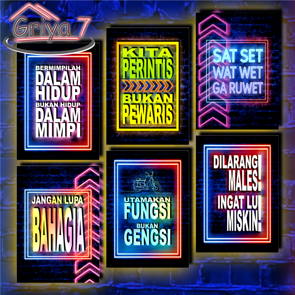 HIASAN DINDING KAMAR COWOK DEKORASI PAJANGAN AESTHETIC ESTETIK