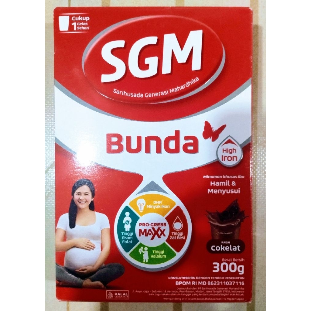 Susu Hamil & Menyusui SGM Bunda Rasa Coklat 300 Gram