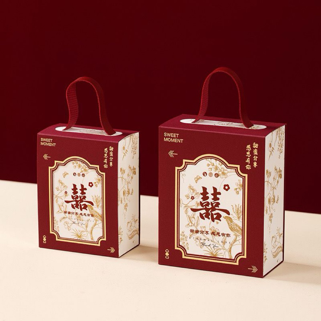 

PB001 (Big) Kotak Handuk Kecil / TinJing / Permen / Chinese wedding /paper bag sangjit / paper bag shuangxi / perlengkapan