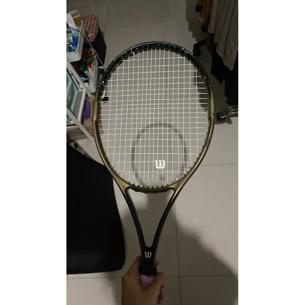 PRELOVED - Raket Tennis Wilson Pro Staff Hammer System