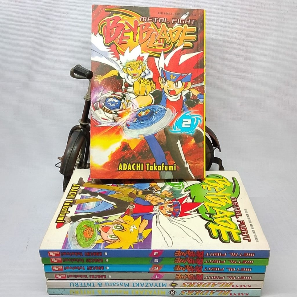 Komik Beyblade cabutan