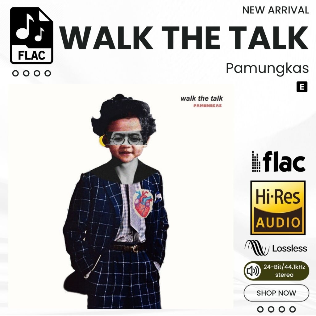 Walk the Talk Pamungkas Album lagu FLAC Hi-Res Lossless 24bit 44.1kHz
