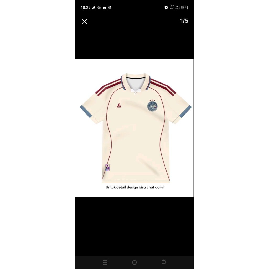 Jersey Ajax original