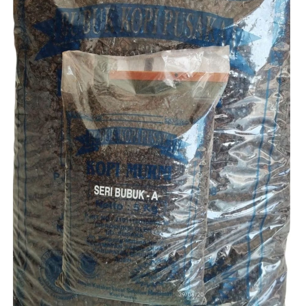 

Bubuk Kopi Kasar Aceh Pusaka Seri A Spesial