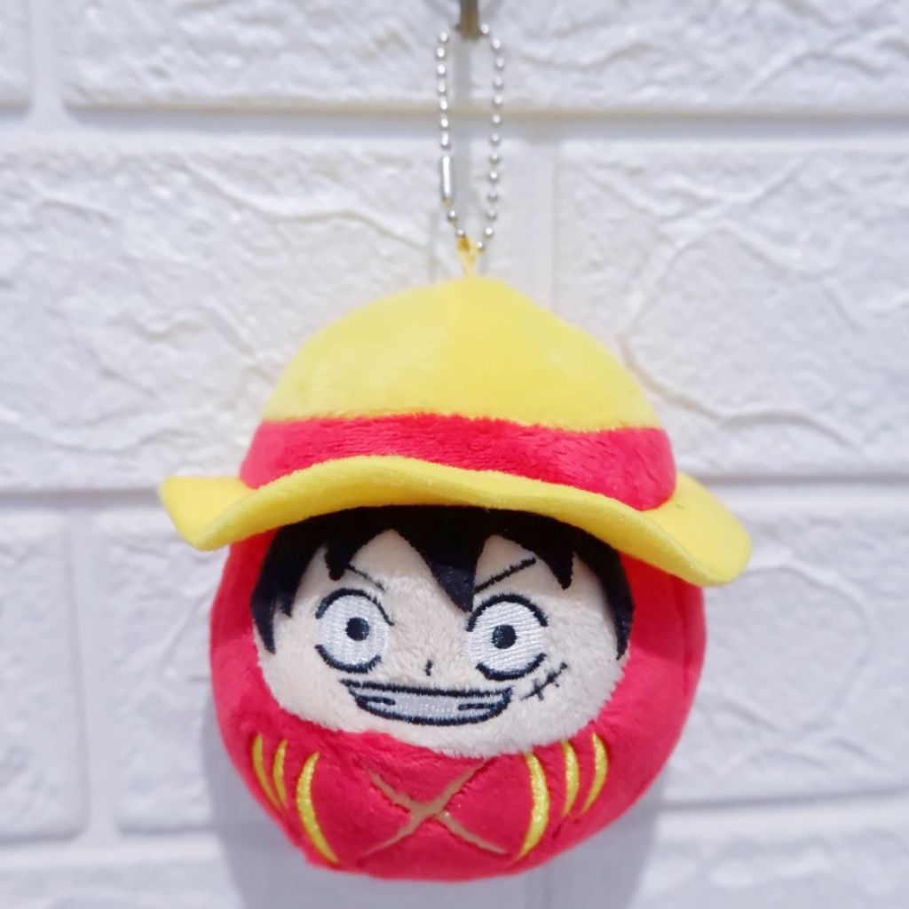 ganci boneka luffy onepiece one piece bulat