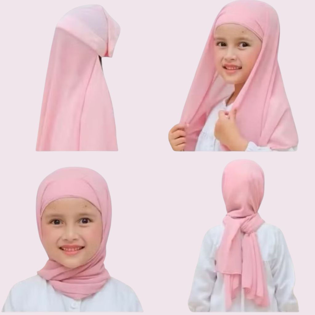 Pashmina Anak 2in1 Inner
