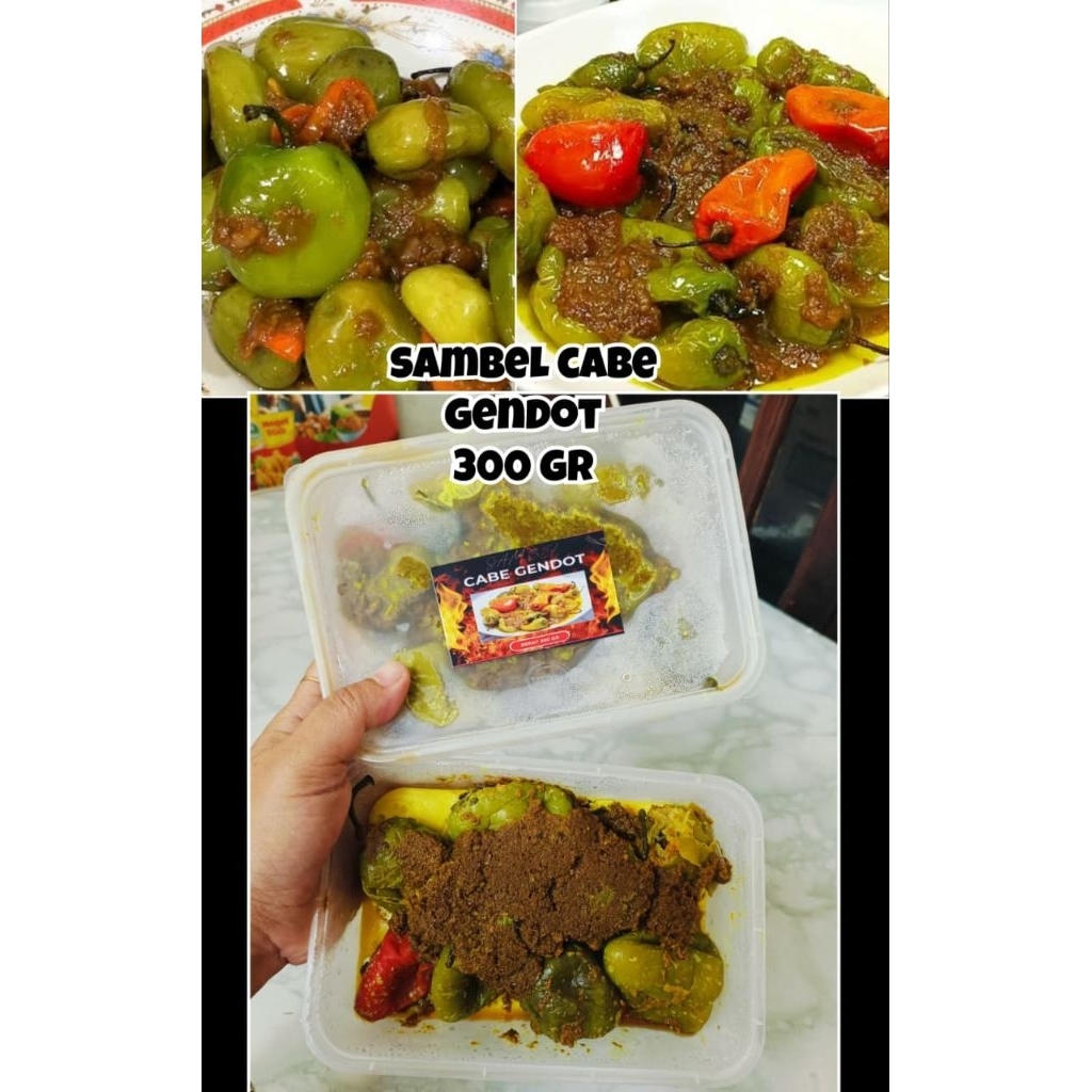 

Sambal cabe gendot 300 gr