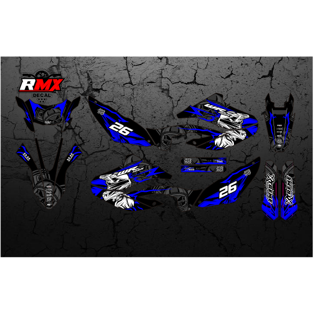 DECAL WR 155 R FULLBODY (019) DEKAL STIKER WR155 BIRU HITAM, MERAH, KUNING, HIJAU, BIRU TUA/MUDA, EM