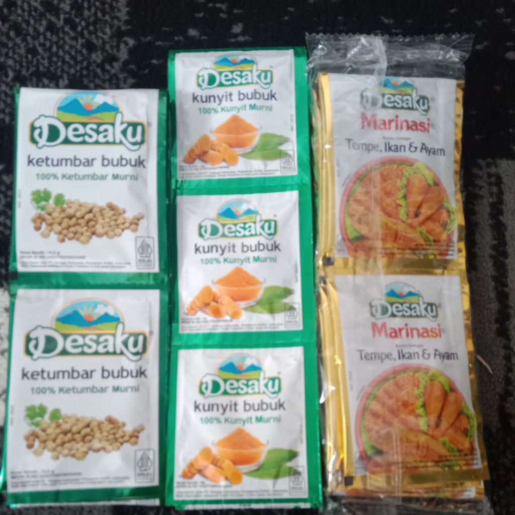 

DESAKU ketumbar, kunyit, marinasi