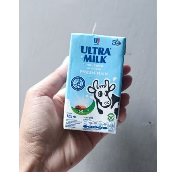 

Ultra Milk Susu UHT Full Cream 125ml