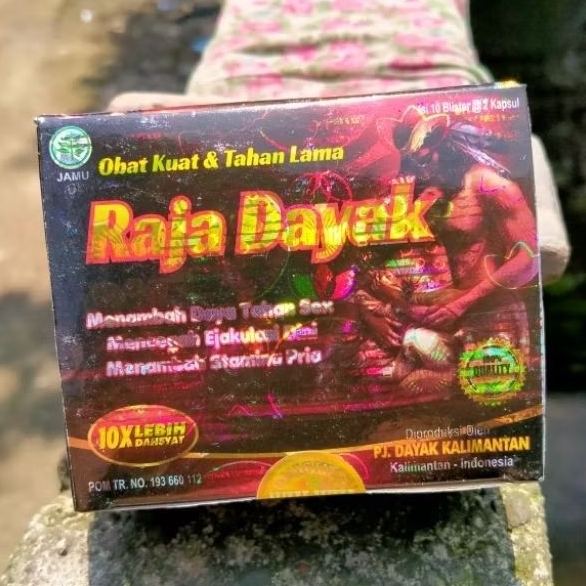 Raja dayak kapsul blister original 100%.