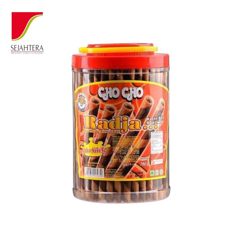 

CHO CHO Radja Choco Wafer Stick 670gr - Wafer Gulung Toples Jumbo