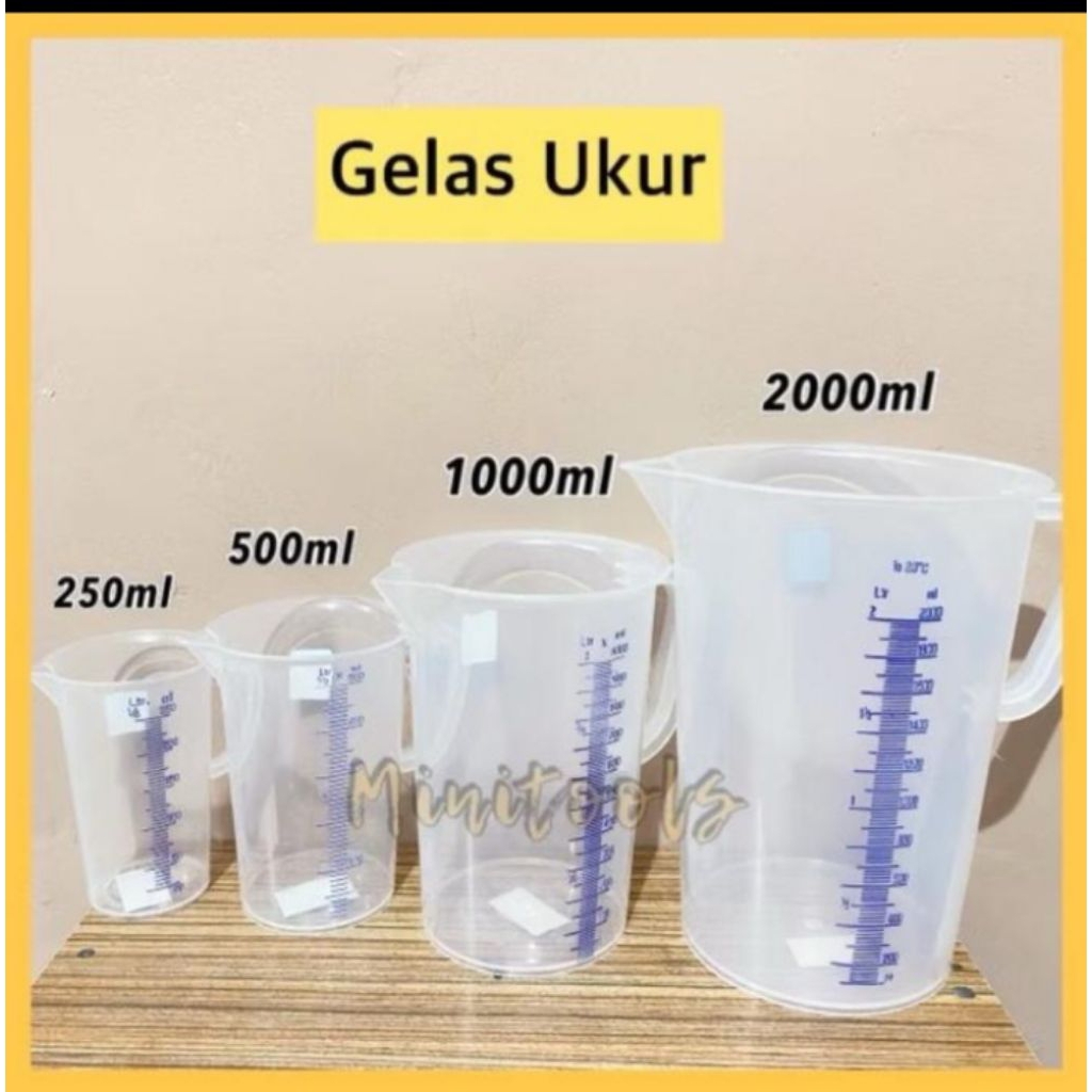 Gelas Ukur takaran 2 Liter / gelas ukur greenleaf 1832