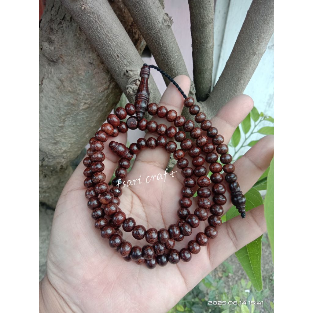 FATMA CALINA - Tasbih galih asem 7 mm liontin tasbih galih asem 7 mm bandul