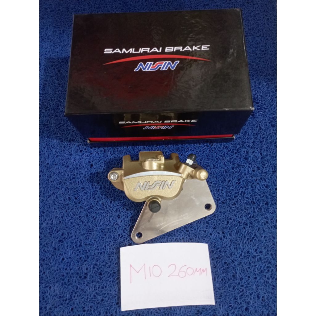 Kaliper Nissin Mio 260 MM Caliper Motor gold Original Nissin