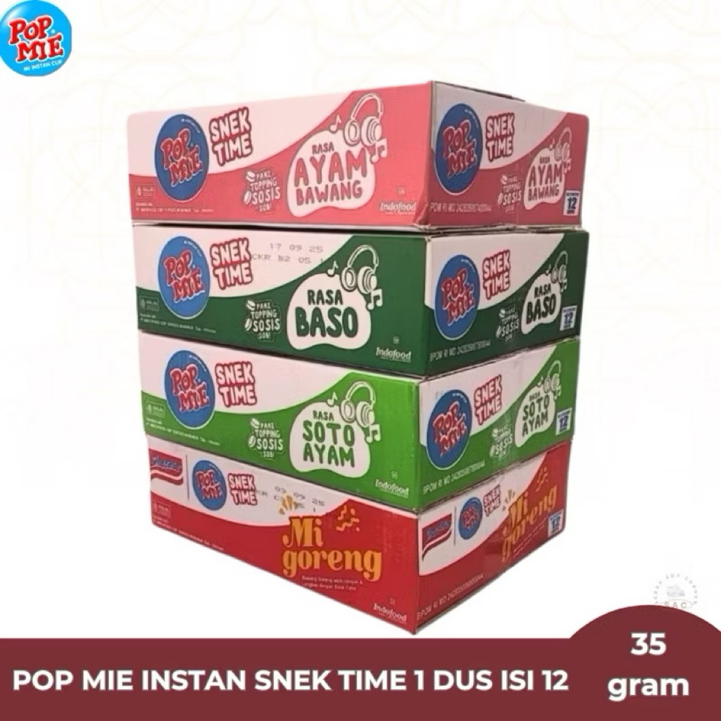 

POP MIE SNEK TIME MINI 35GR KARTON (12PCS)