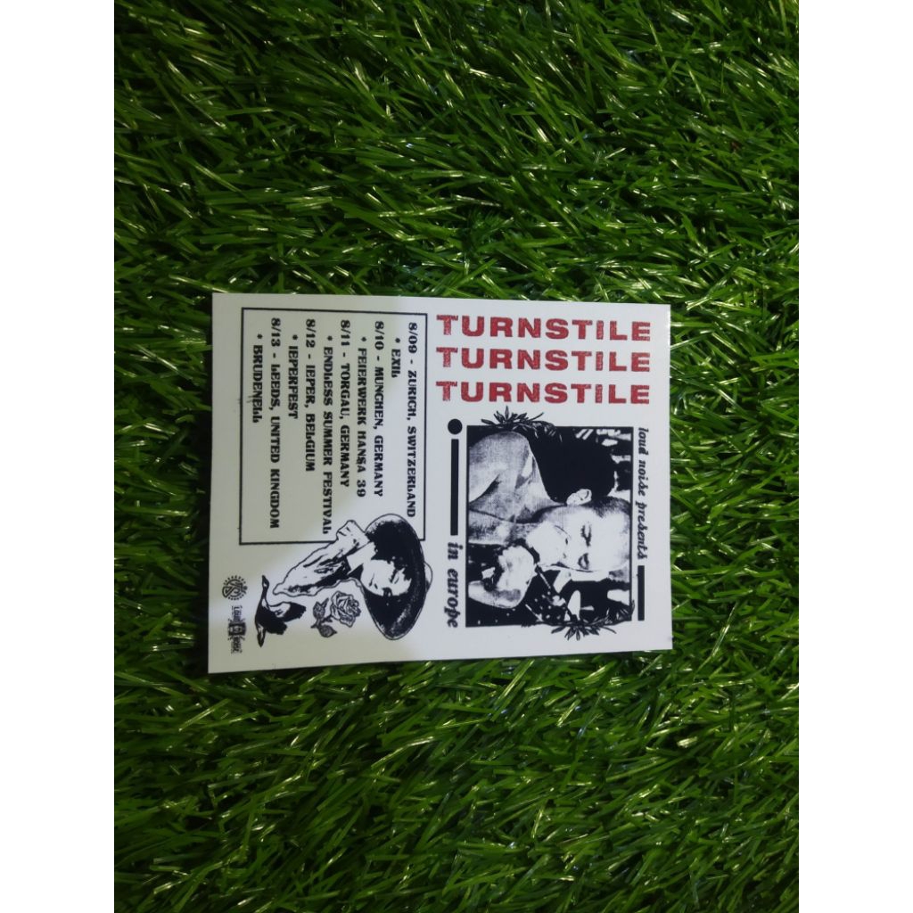 

stiker vinyl turnstile