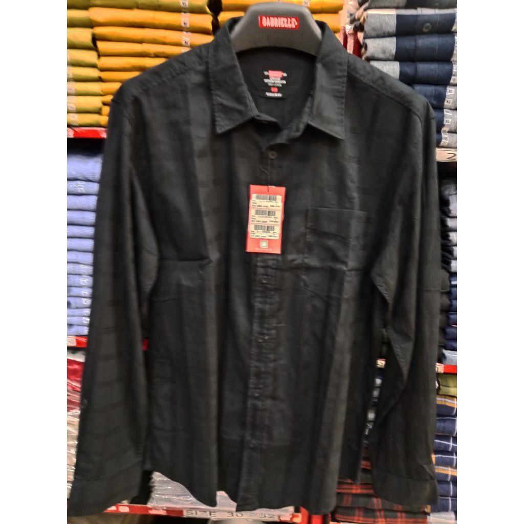 Kemeja panjang pria Gabrielle casual original mens 2121312902363 atasan pria reguler fit kemeja pria