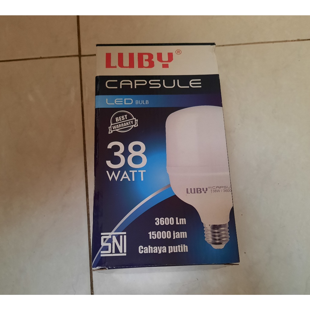 Lampu Luby Capsule 38W LED