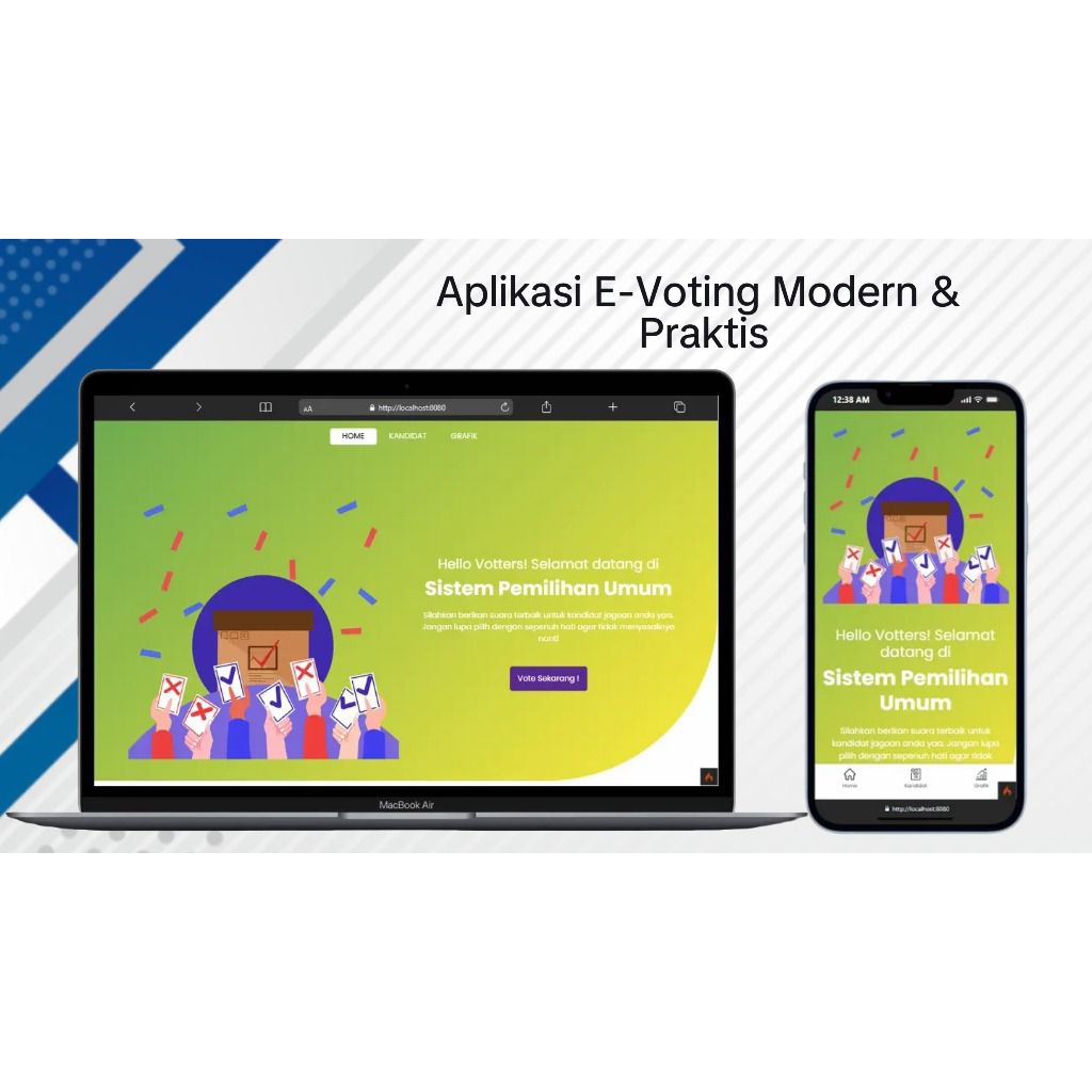 Aplikasi E-Voting Codeigniter 4