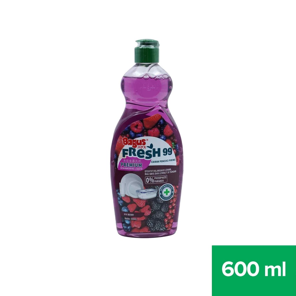 

BAGUS FRESH 99 PP MIX BERRY BOTOL 600ML