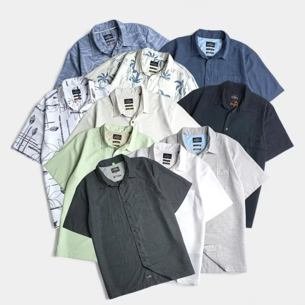 Kemeja Quiksilver waterman Original ( Stoklot )