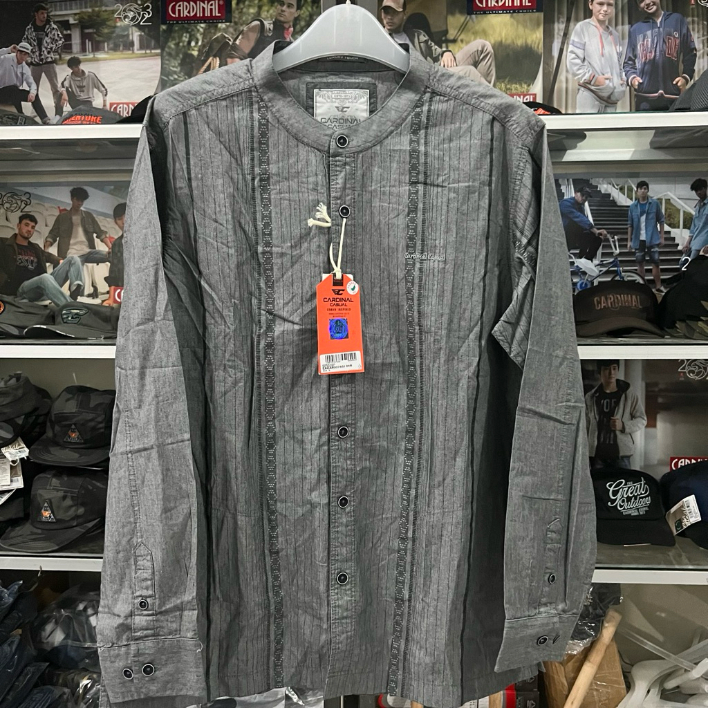 Baju Koko Cardinal Casual New Series Lengan Panjang Original