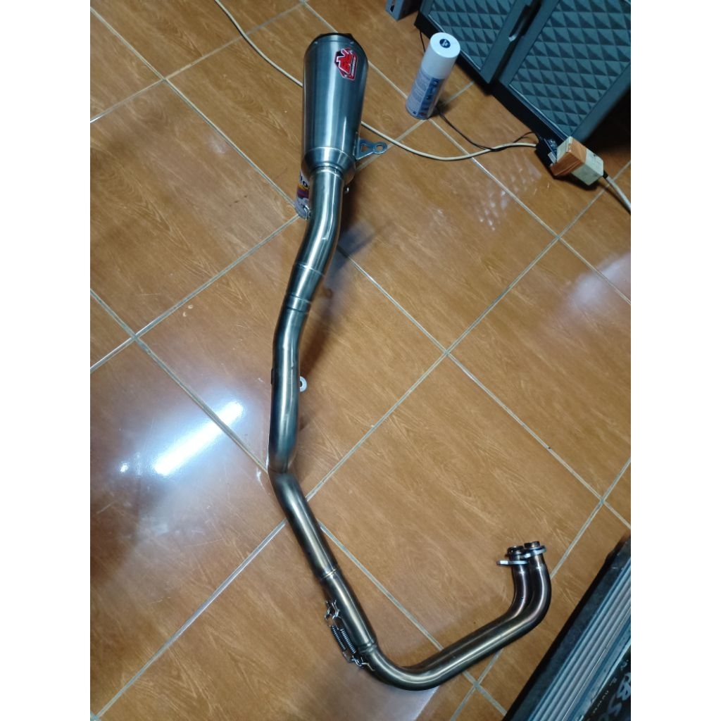 knalpot r9 new alpha ninja 250 fi old original