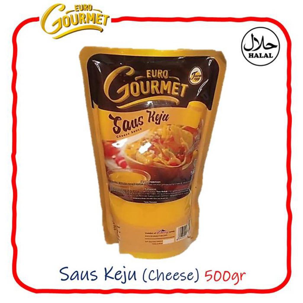 

Saus keju EURO GOURMET CHEESE SAUCE 500gr