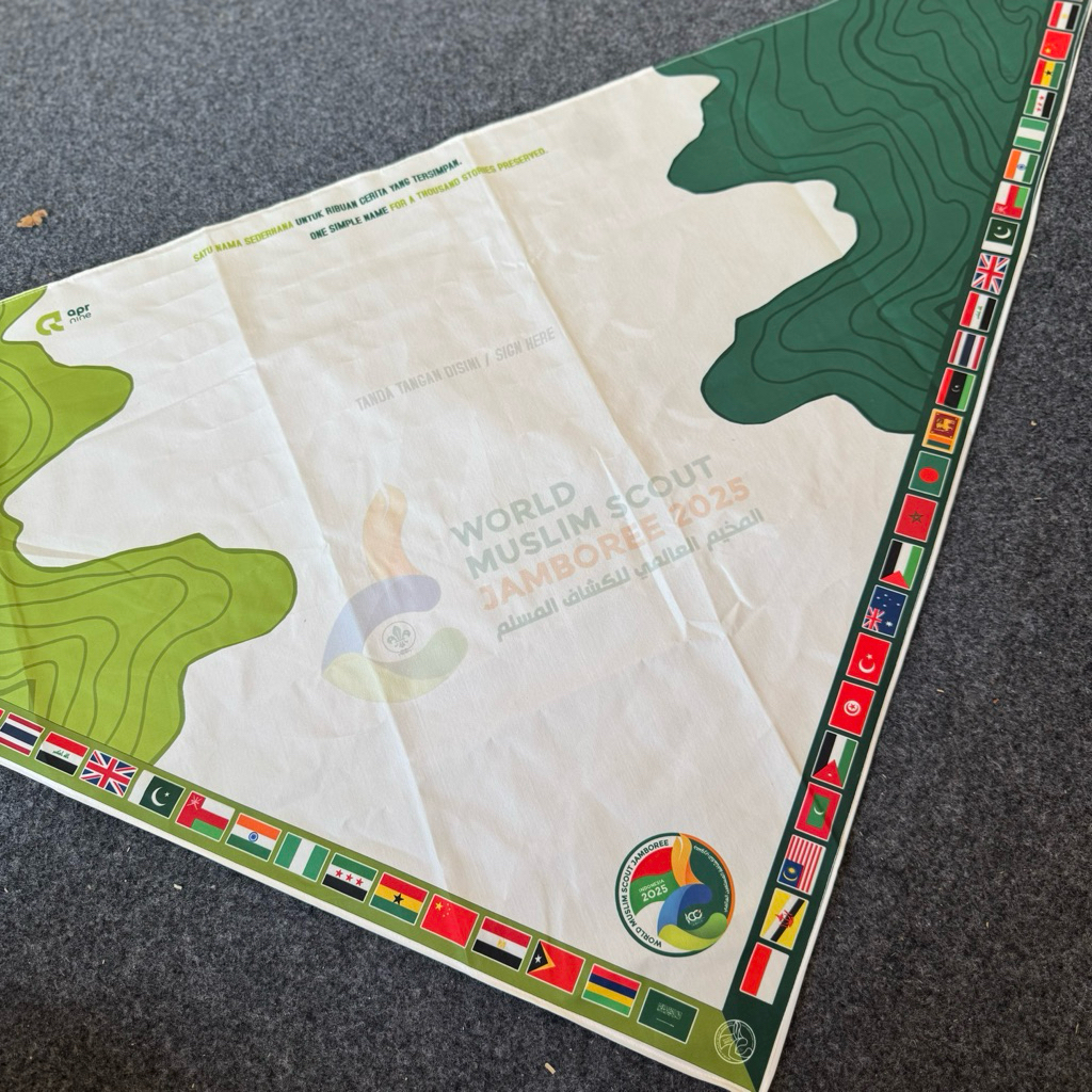 Scarf Printing World Muslim Scout Jamboree 2025