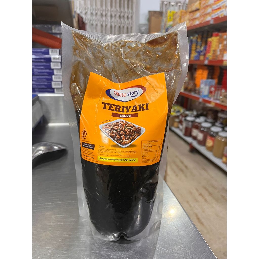 

Teriyaki Sauce Taste Story / Saus Teriyaki Taste Story / Teriyaki Sauce - 1 Kg