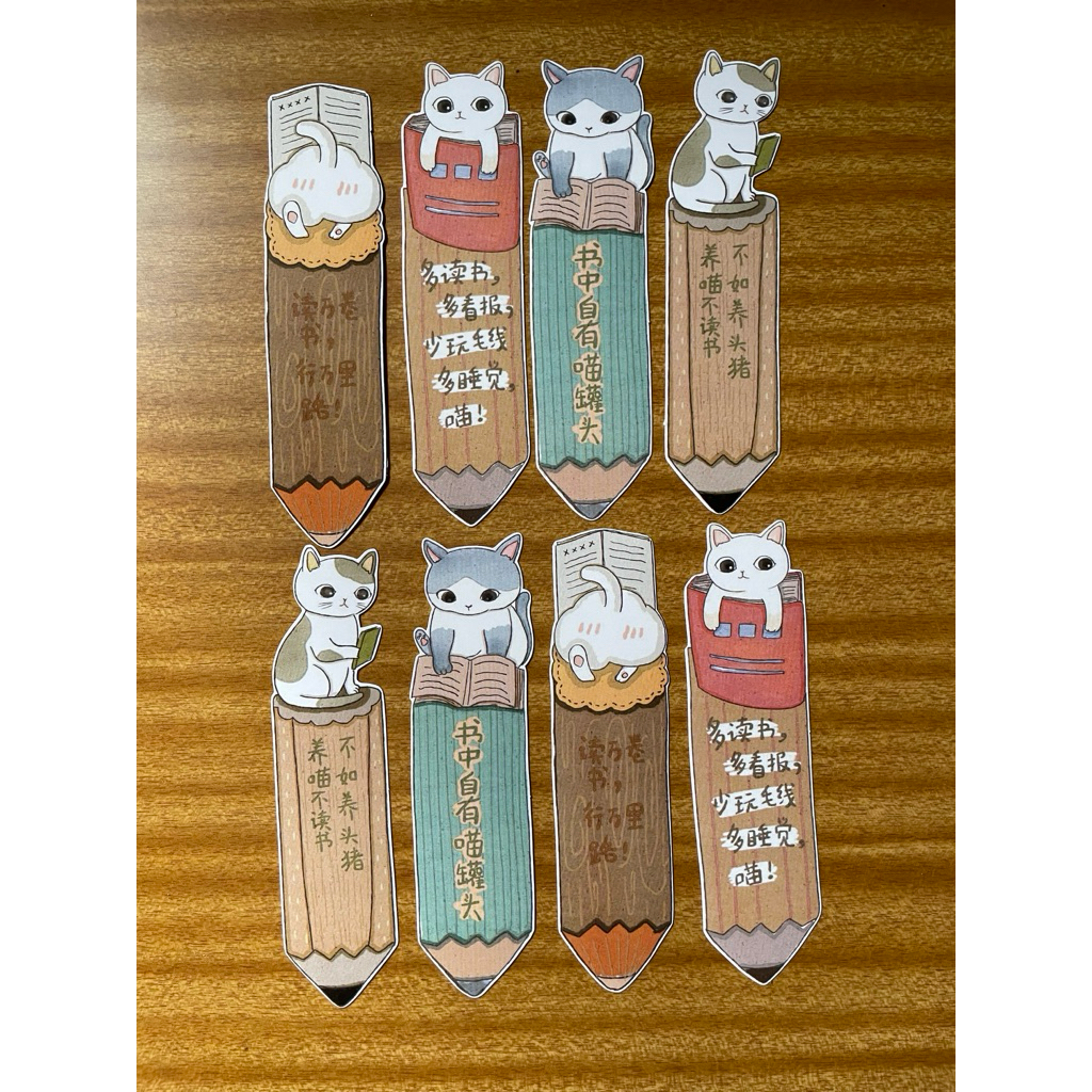 

PEMBATAS BUKU LUCU TEMA KUCING - ISI 8 BIJI