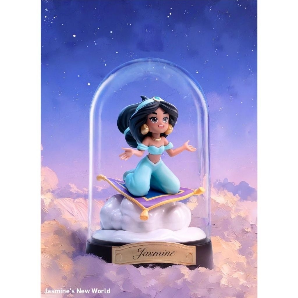 SECRET Pop mart Disney prinsecc fairy tales scene