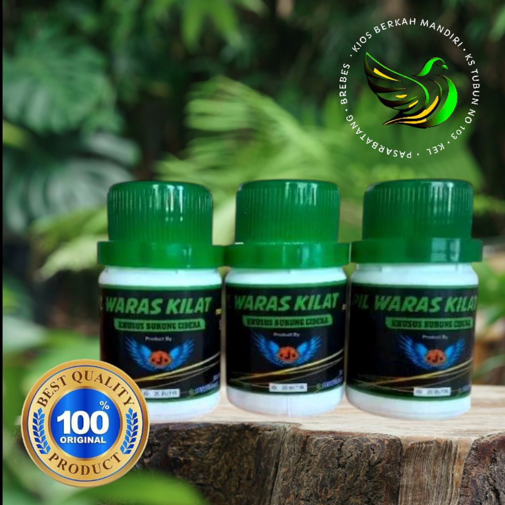 WARAS KILAT RJB UNTUK MERPATI ( ISI 20 BUTIR )