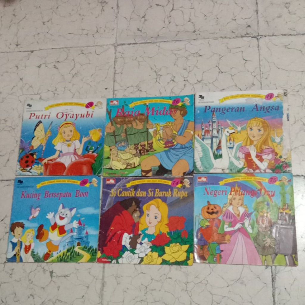 Buku Dongeng Anak-anak Bergambar Shogo Hirata