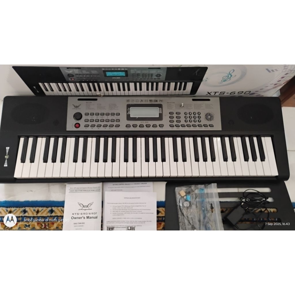 keyboard angelet xts 690 Oprek bekas
