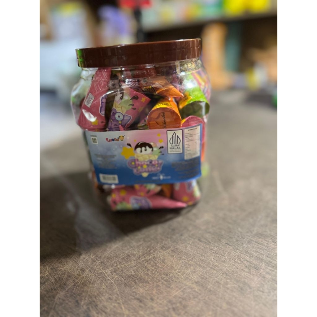 

luvmi choco cone toples isi 50