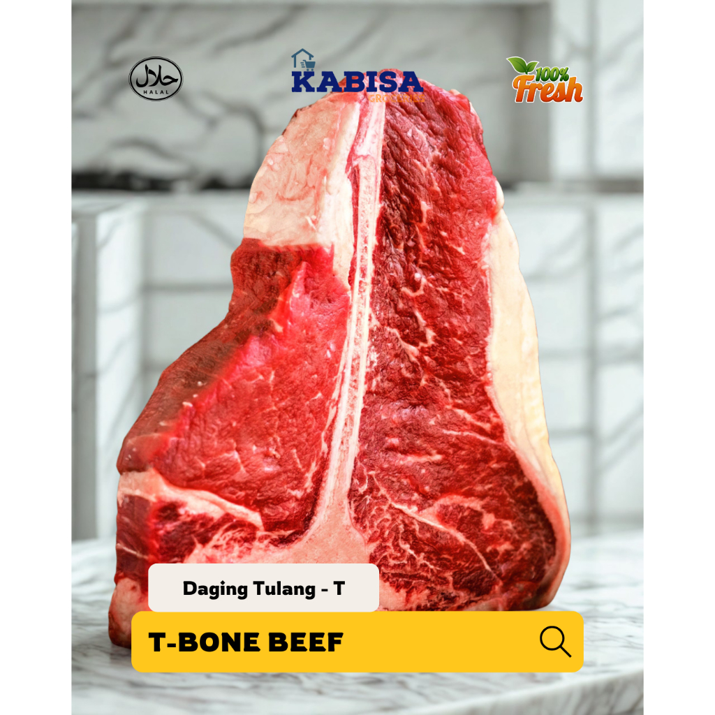 

t bone steak Daging Food Frozen Meat