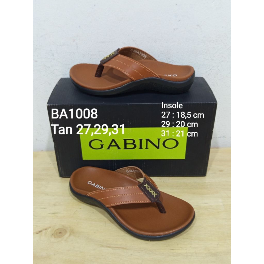 (Size 26-31) SENDAL ANAK LAKI GABINO