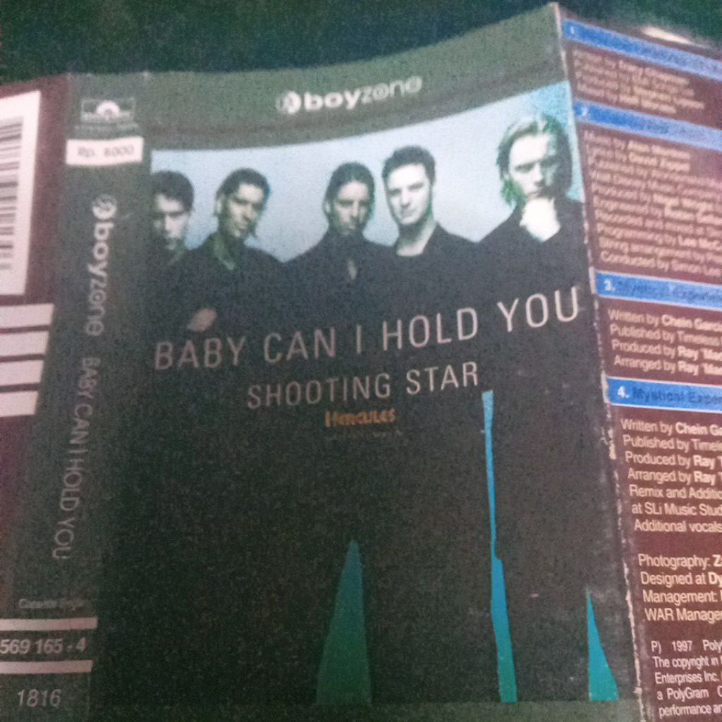 kaset pita BOYZONE H271